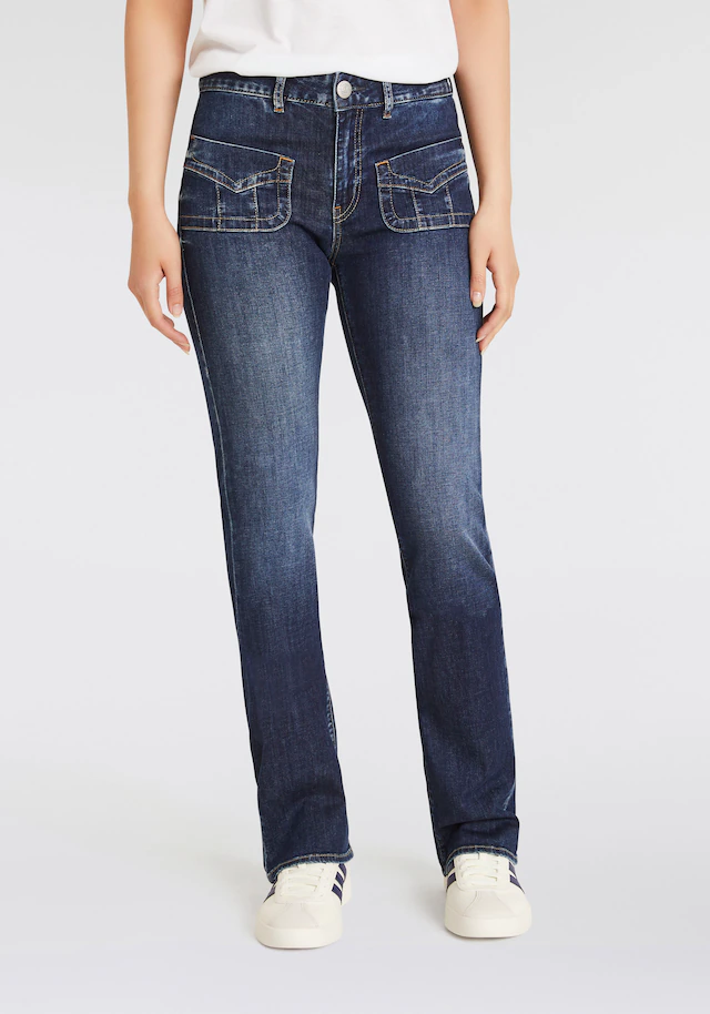 Herrlicher Bootcut-Jeans »Lucky 20 Recycled Denim Light«